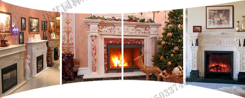 歐式壁爐架實(shí)景，大理石壁爐架定制，石雕壁爐架工廠