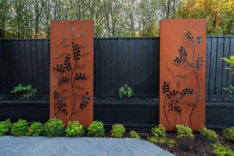 創(chuàng)意耐候鋼擺件，大型耐候鋼雕塑