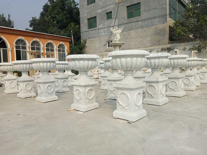 景觀雕塑花盆，定制景觀花盆廠家